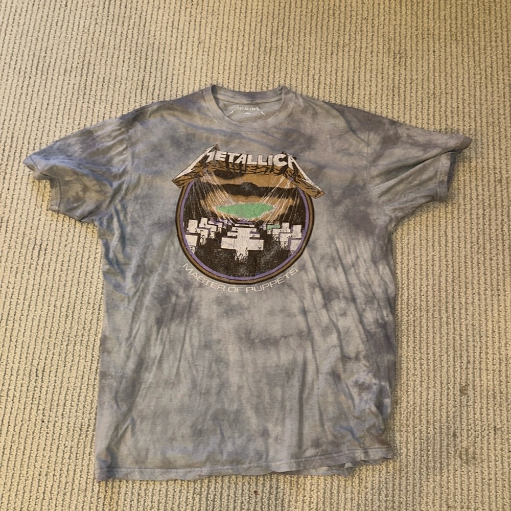 Bleached Metallica Tee | XXL